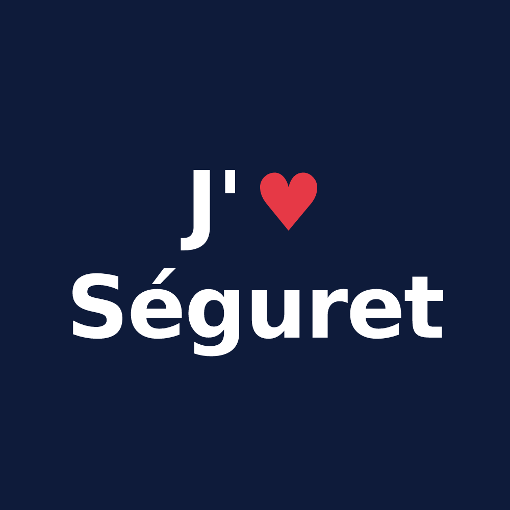 T-shirt personnalisé Séguret — design J'aime Séguret