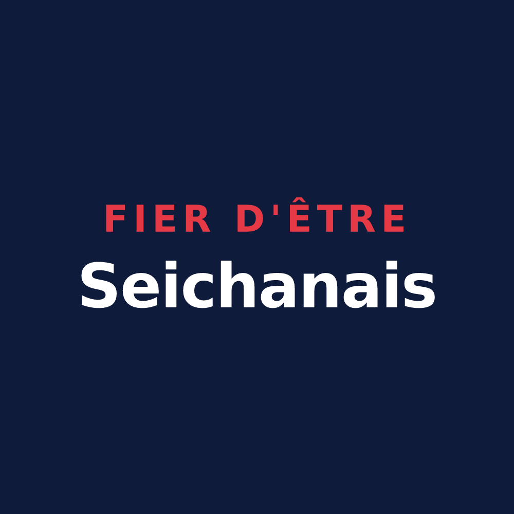 T-shirt « Fier d'être Seichanais » — design pour Seichamps