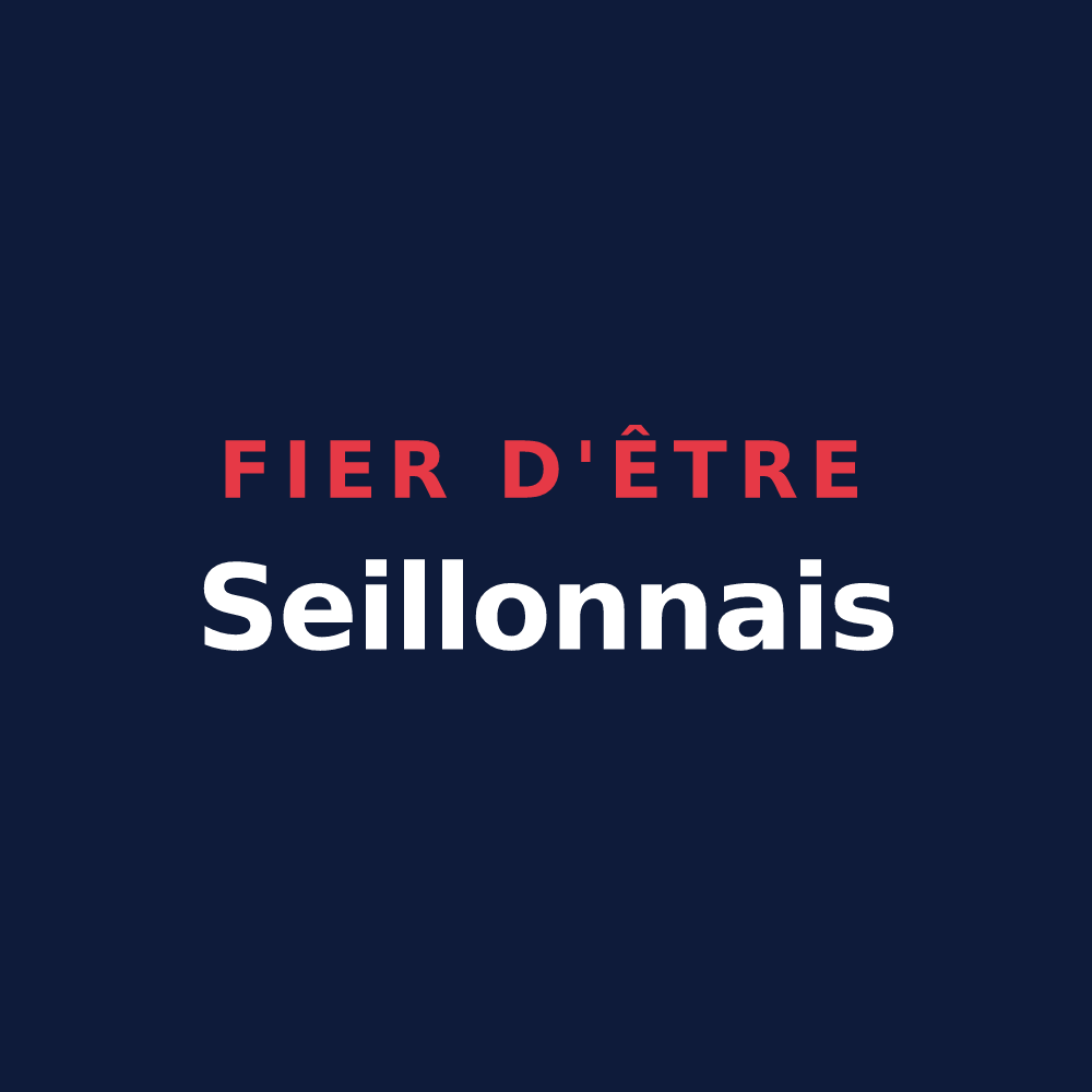T-shirt « Fier d'être Seillonnais » — design pour Seillons-Source-d'Argens