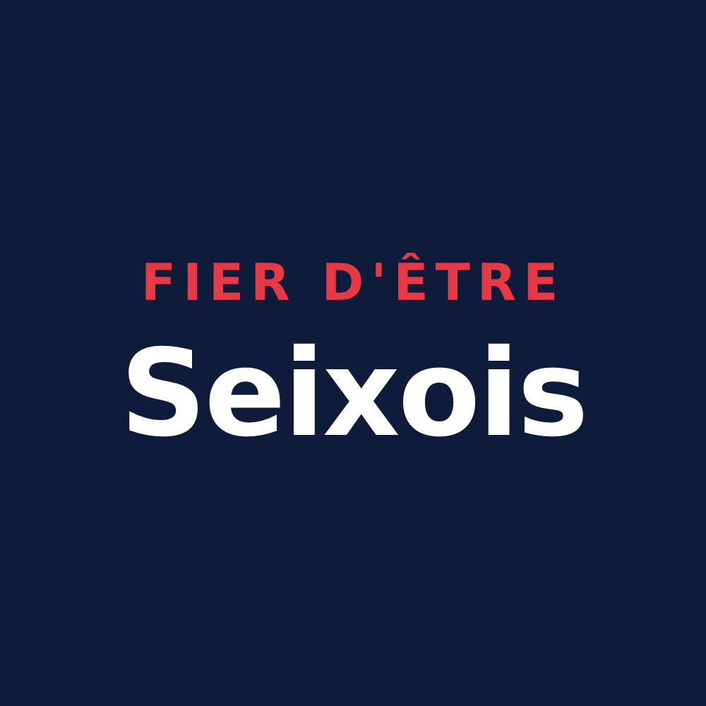 T-shirt « Fier d'être Seixois » — design pour Seix