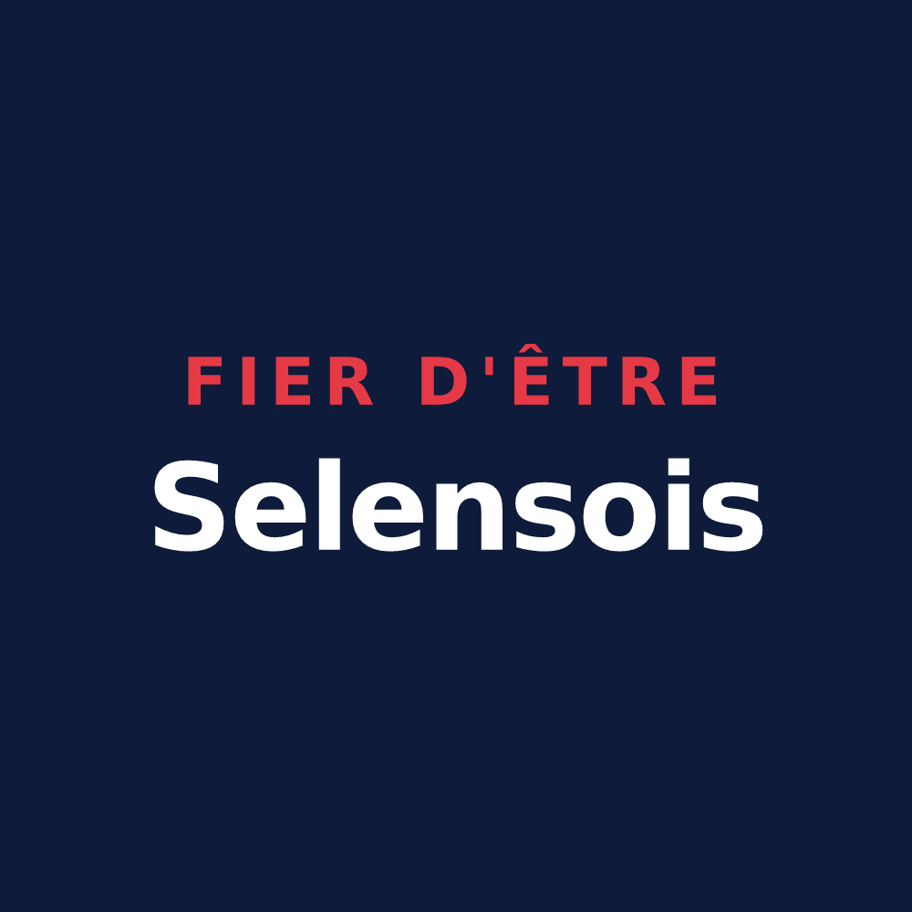 T-shirt « Fier d'être Selensois » — design pour Selens