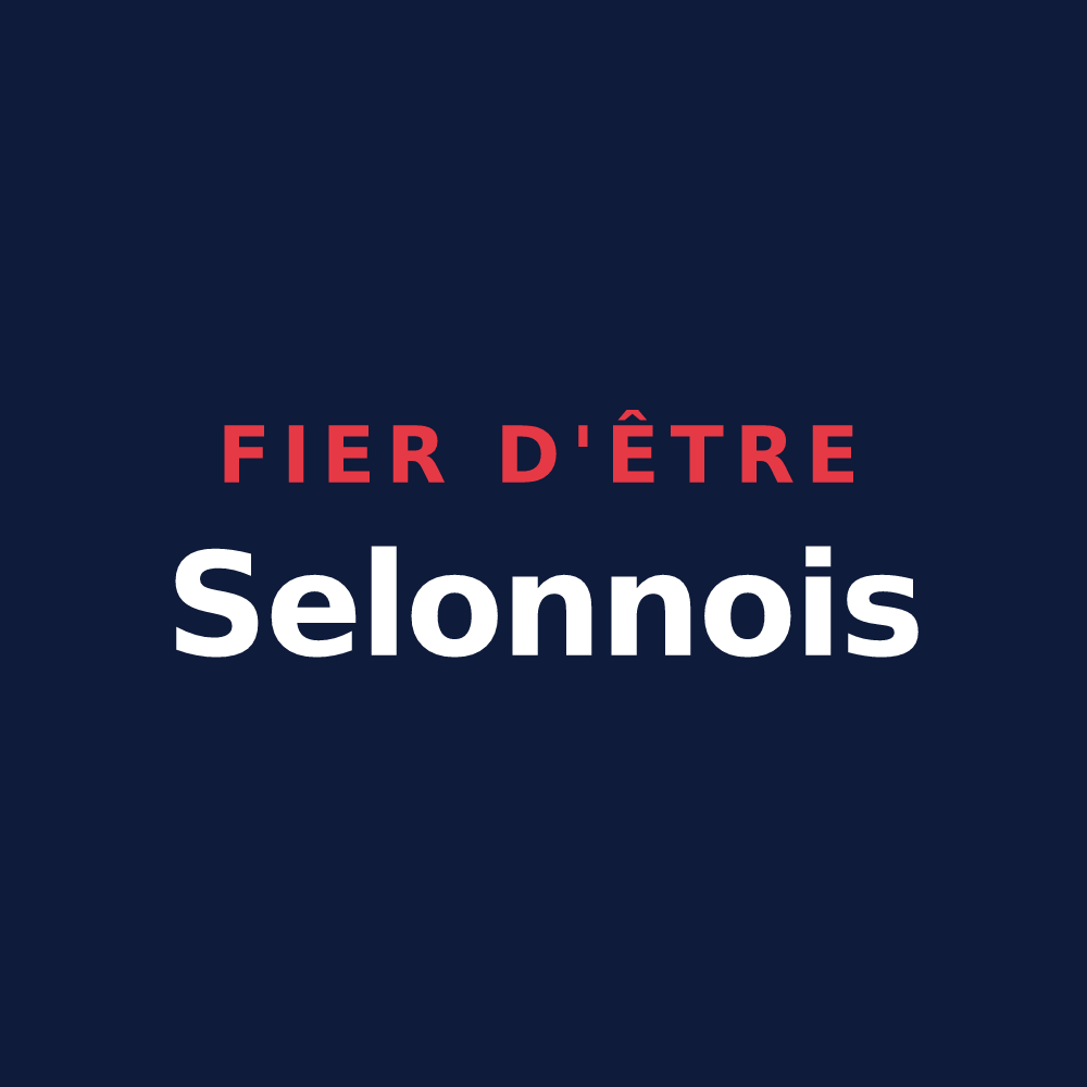 T-shirt « Fier d'être Selonnois » — design pour Selonnet