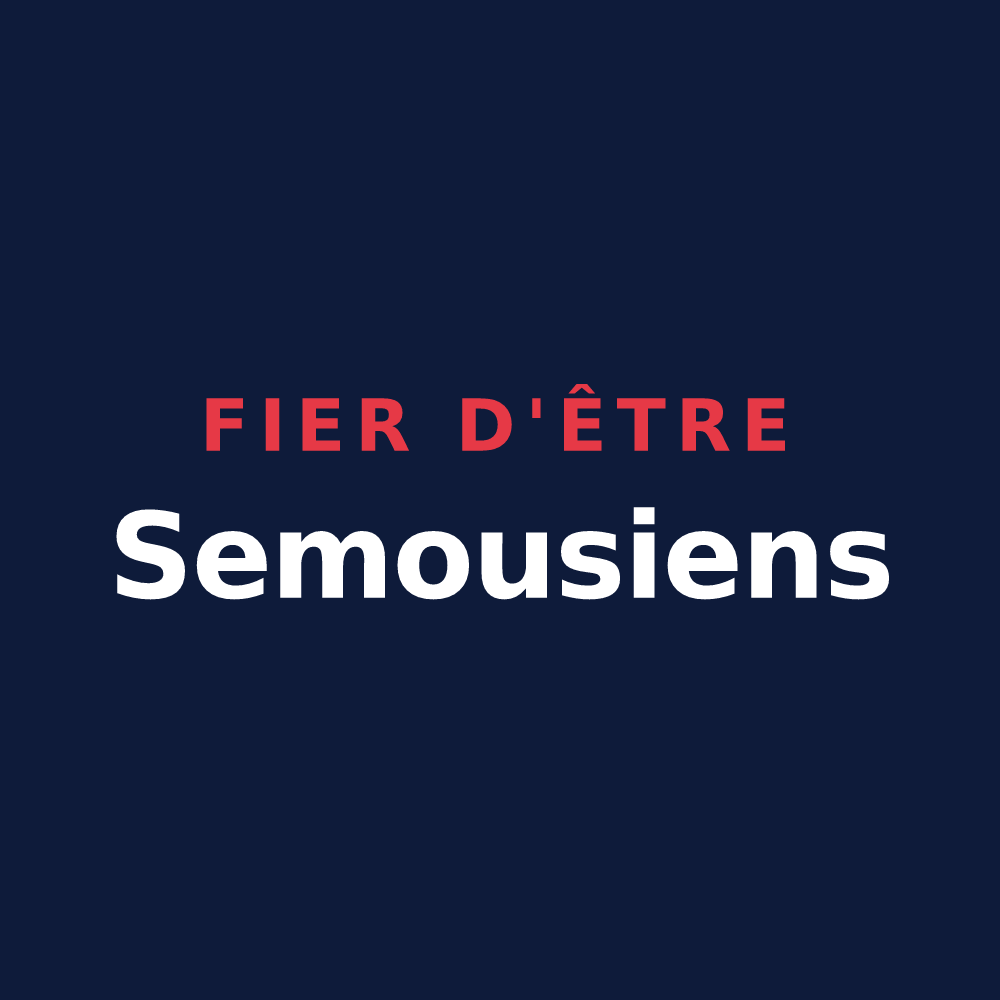 T-shirt « Fier d'être Semousiens » — design pour Semousies