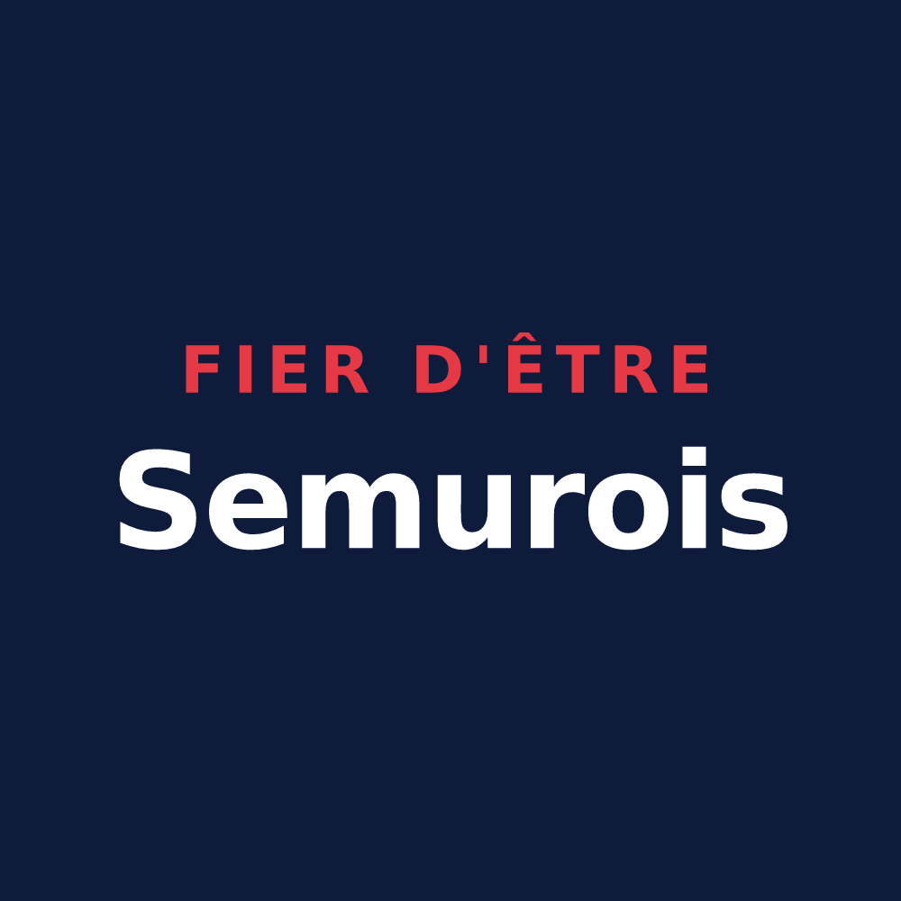 T-shirt « Fier d'être Semurois » — design pour Semur-en-Brionnais