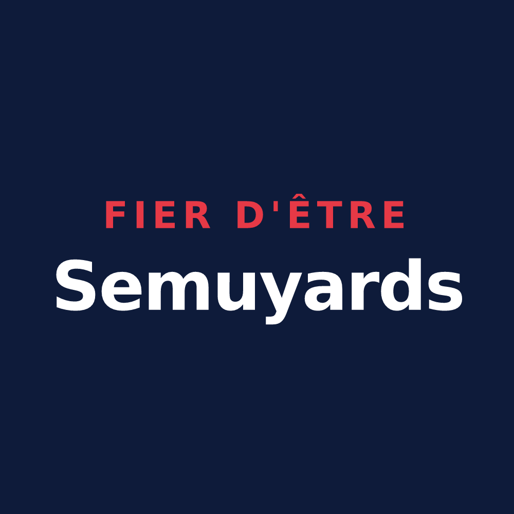 T-shirt « Fier d'être Semuyards » — design pour Semuy