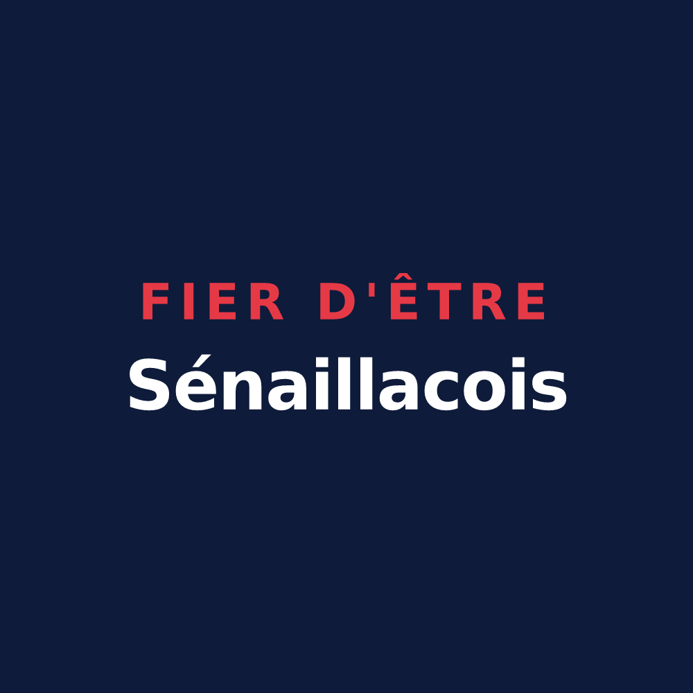 T-shirt « Fier d'être Sénaillacois » — design pour Sénaillac-Lauzès