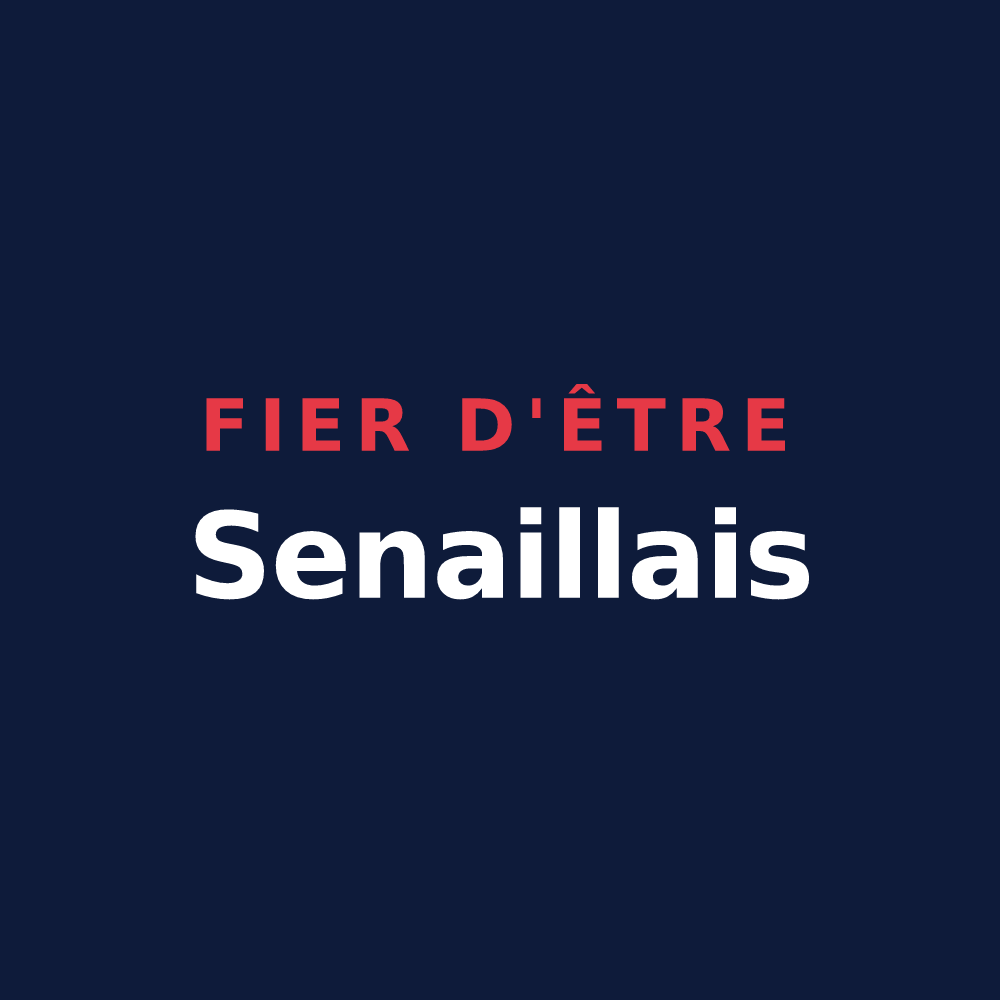 T-shirt « Fier d'être Senaillais » — design pour Senailly