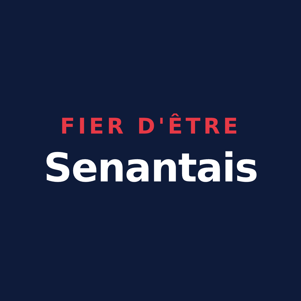 T-shirt « Fier d'être Senantais » — design pour Senantes