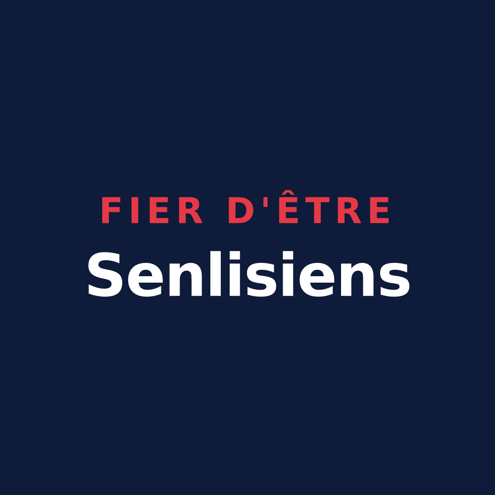 T-shirt « Fier d'être Senlisiens » — design pour Senlis