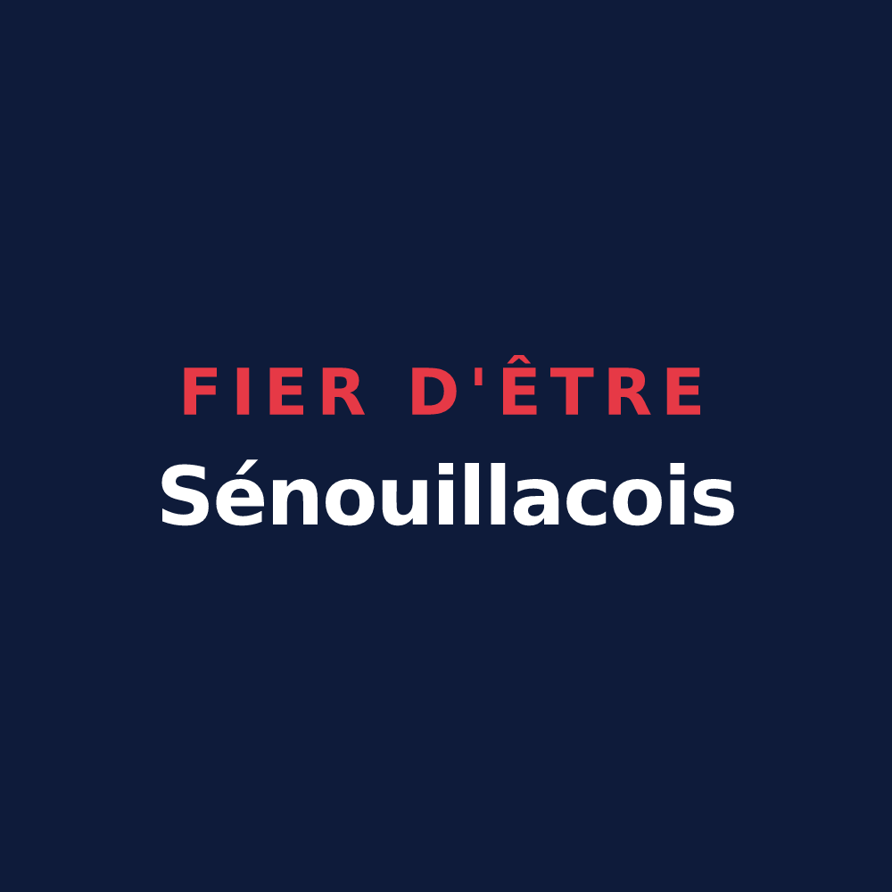T-shirt « Fier d'être Sénouillacois » — design pour Senouillac
