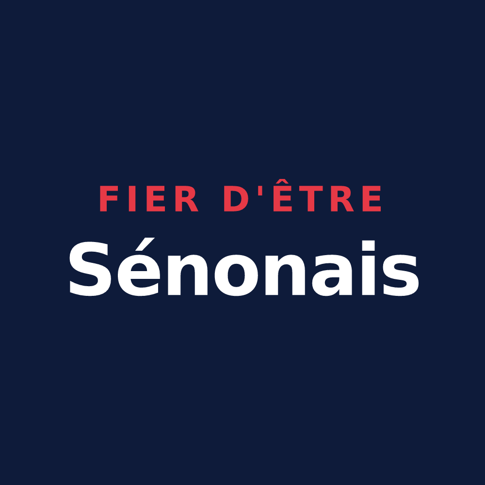 T-shirt « Fier d'être Sénonais » — design pour Sens