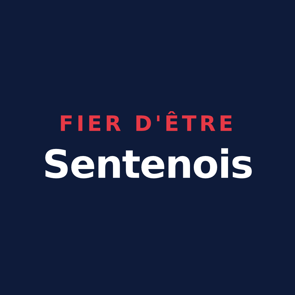 T-shirt « Fier d'être Sentenois » — design pour Sentein