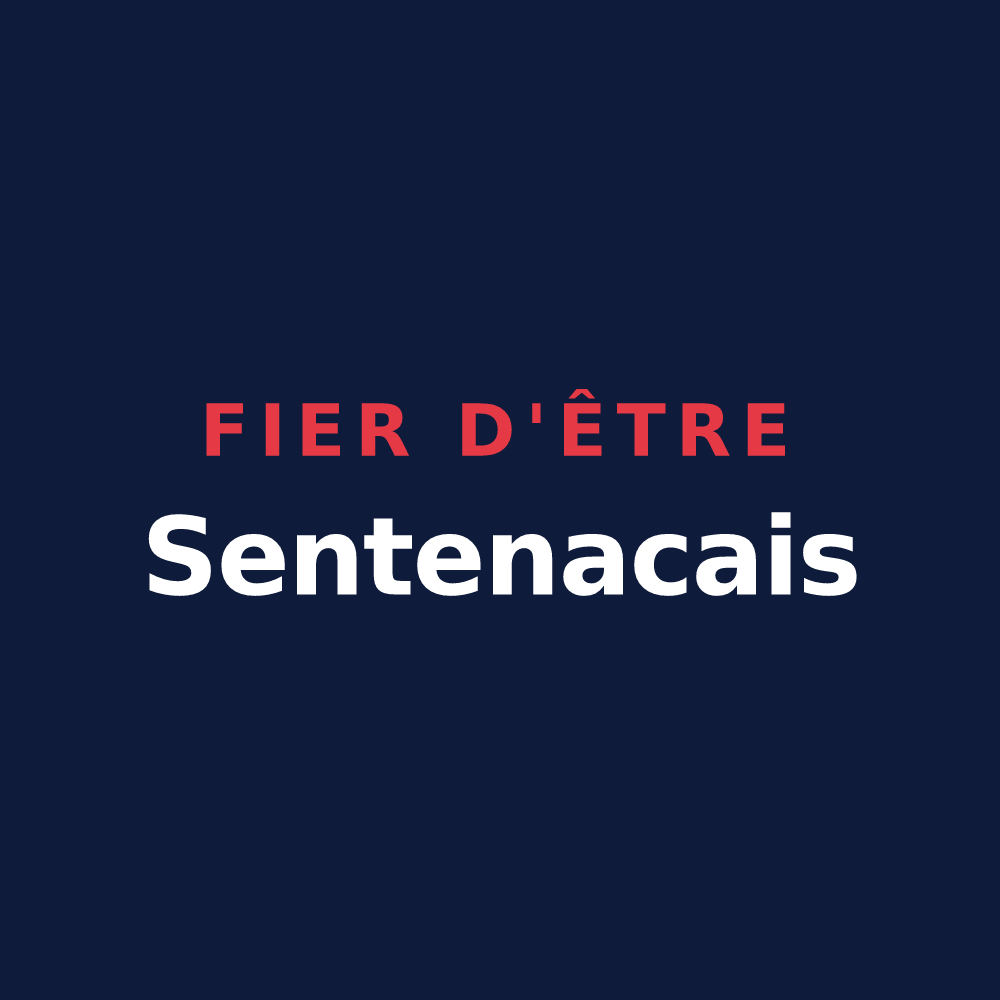 T-shirt « Fier d'être Sentenacais » — design pour Sentenac-d'Oust