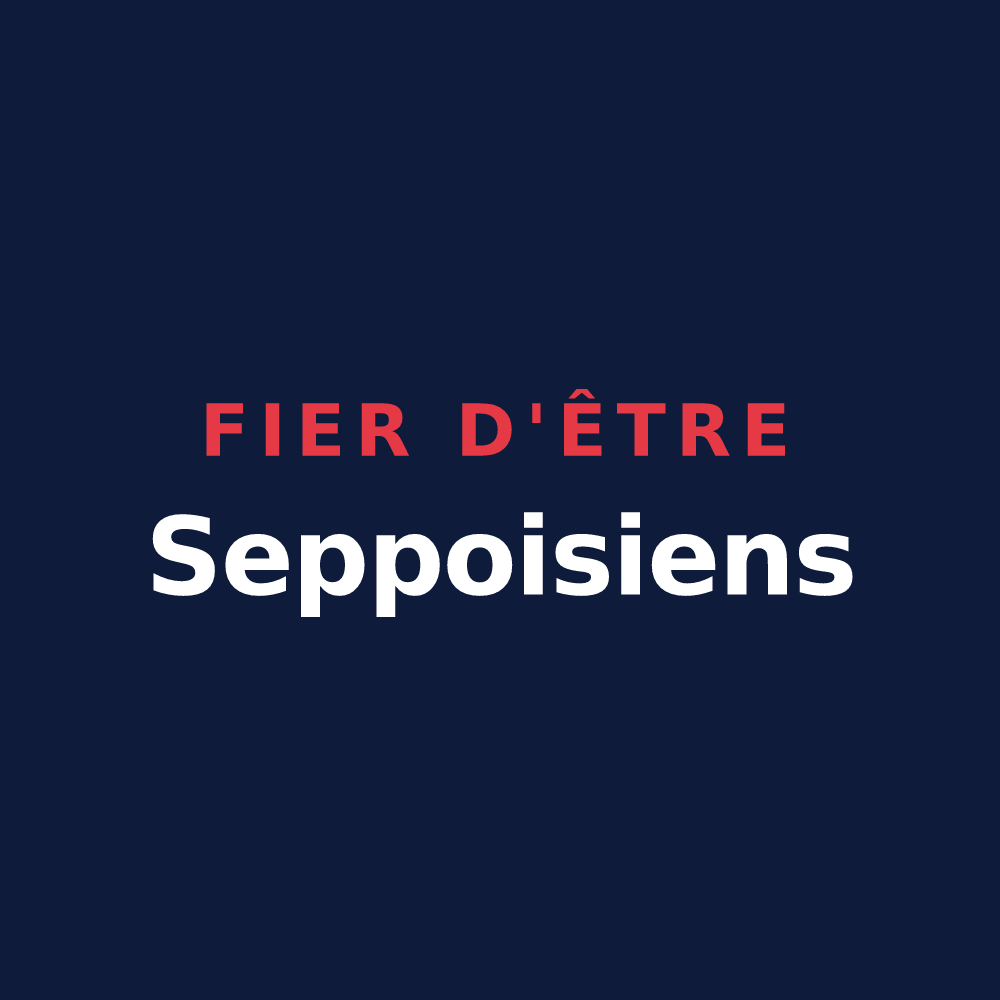 T-shirt « Fier d'être Seppoisiens » — design pour Seppois-le-Haut