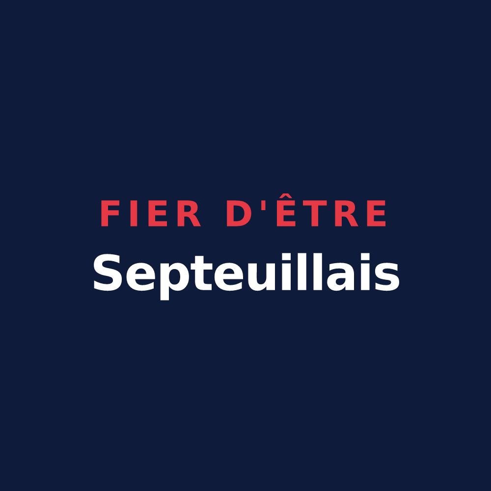 T-shirt « Fier d'être Septeuillais » — design pour Septeuil