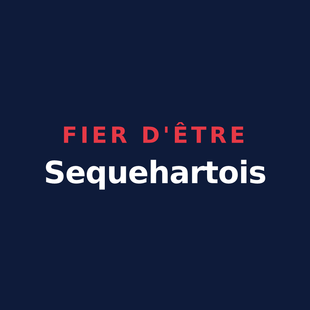 T-shirt « Fier d'être Sequehartois » — design pour Sequehart