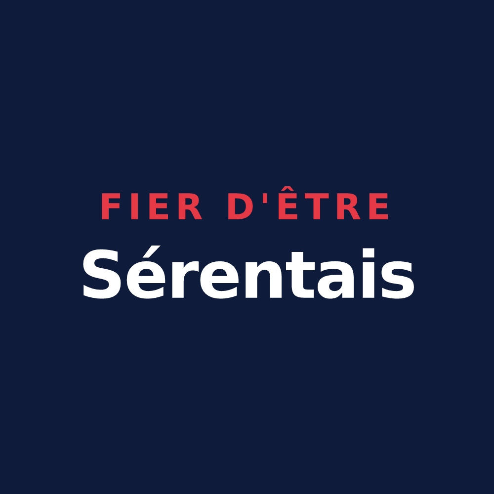 T-shirt « Fier d'être Sérentais » — design pour Sérent