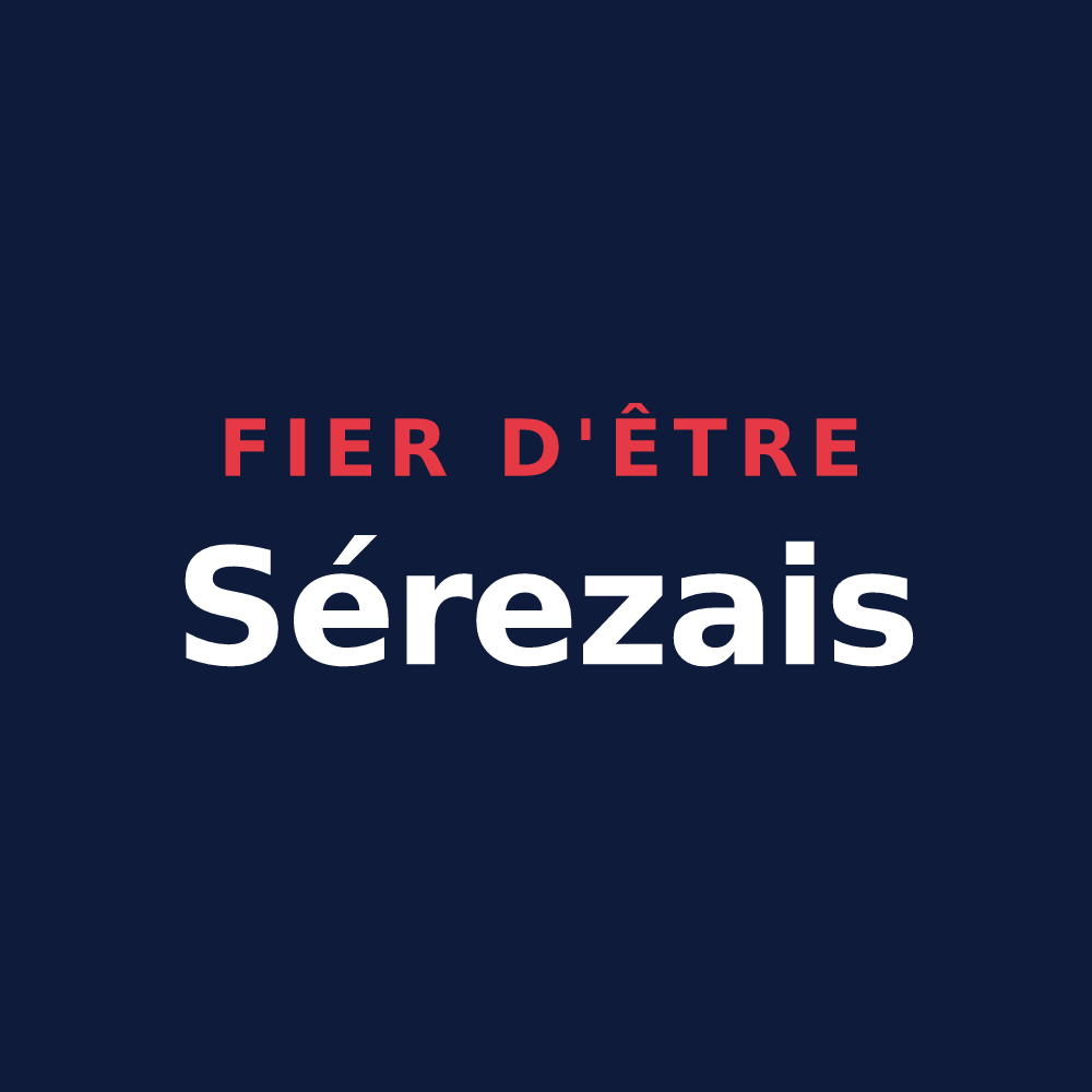T-shirt « Fier d'être Sérezais » — design pour Serez