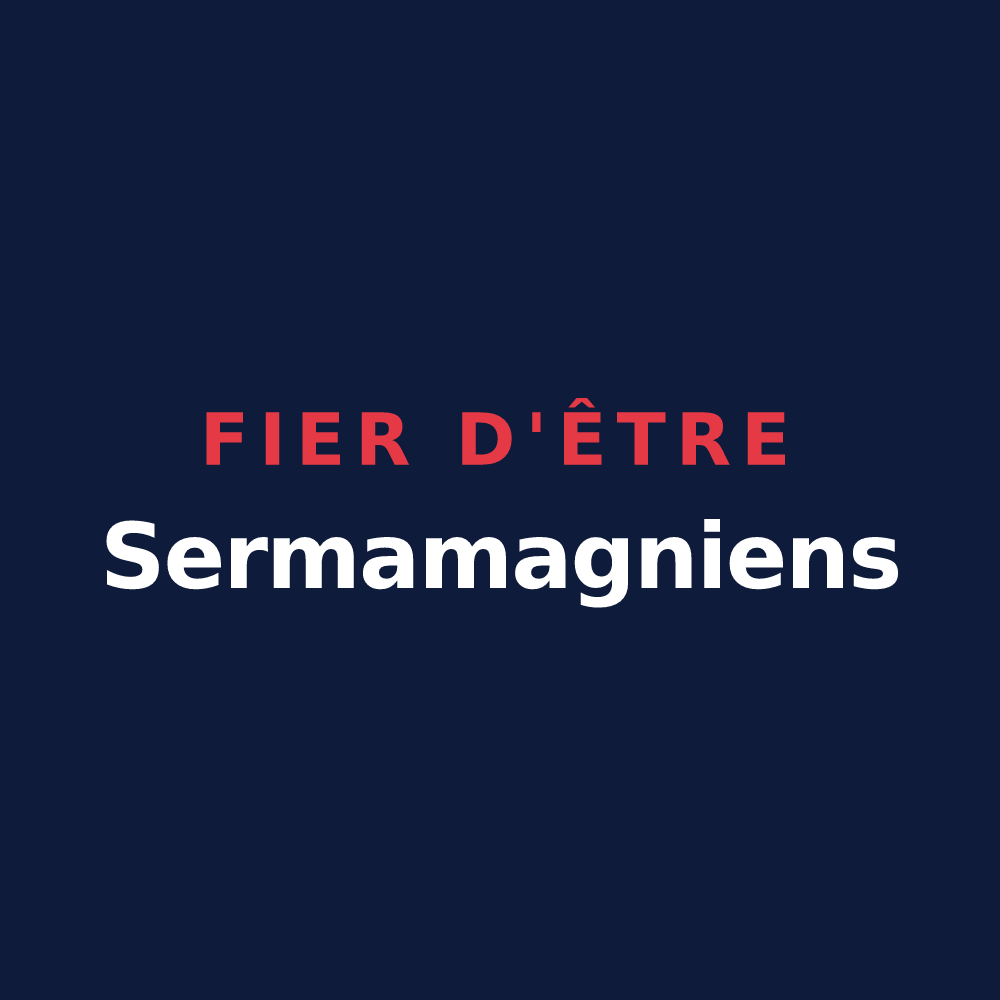 T-shirt « Fier d'être Sermamagniens » — design pour Sermamagny