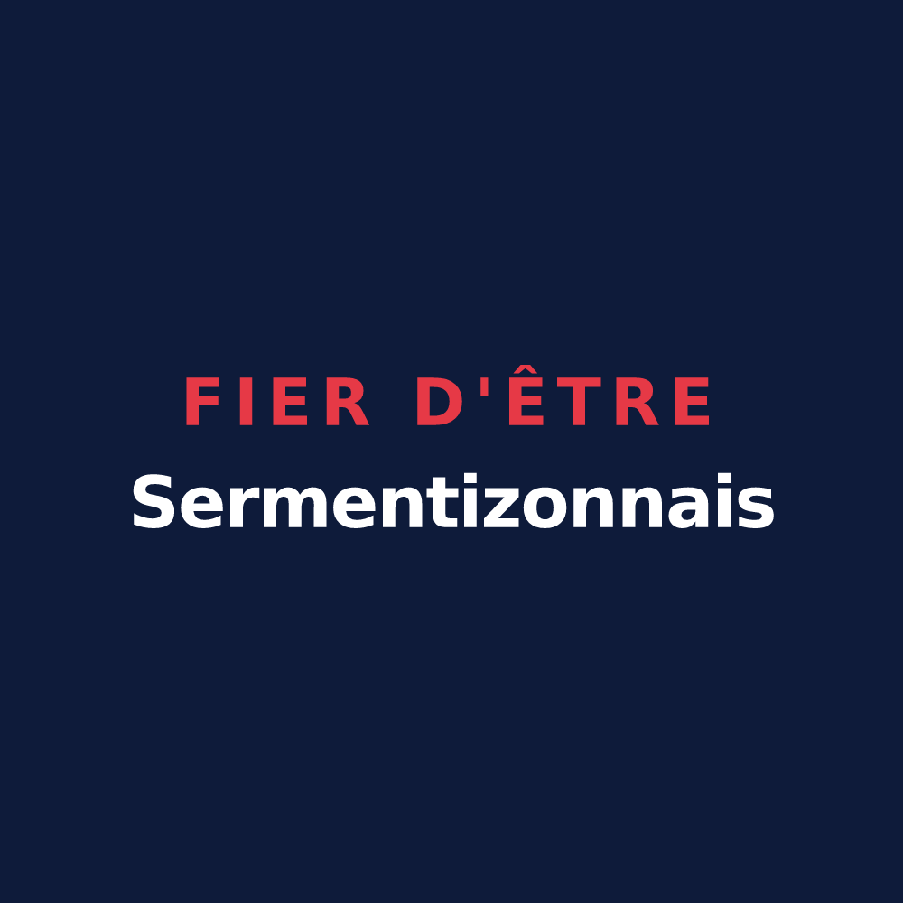 T-shirt « Fier d'être Sermentizonnais » — design pour Sermentizon