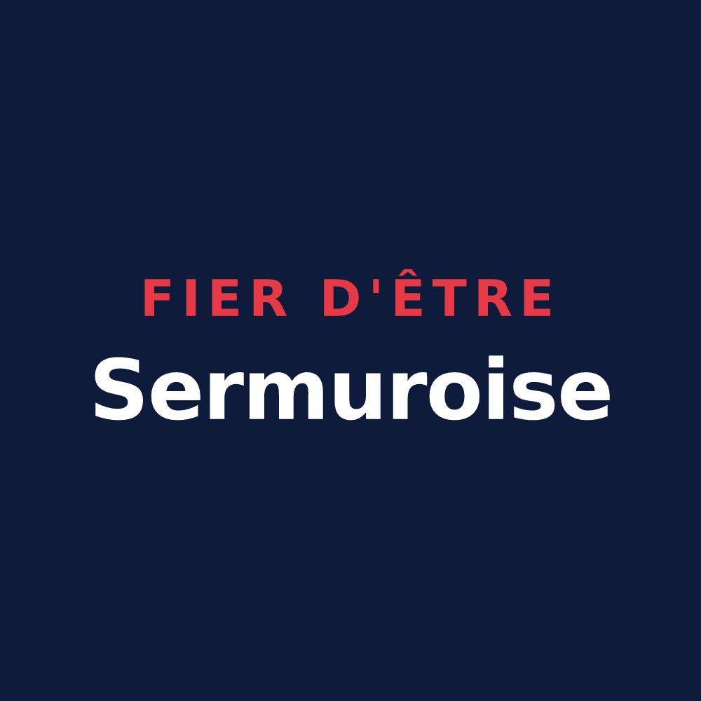 T-shirt « Fier d'être Sermuroise » — design pour Sermur