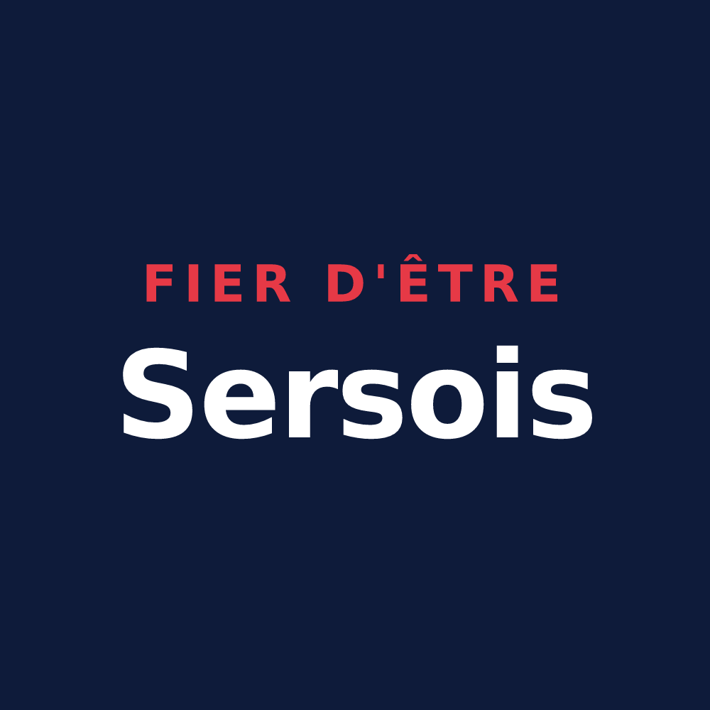 T-shirt « Fier d'être Sersois » — design pour Sers