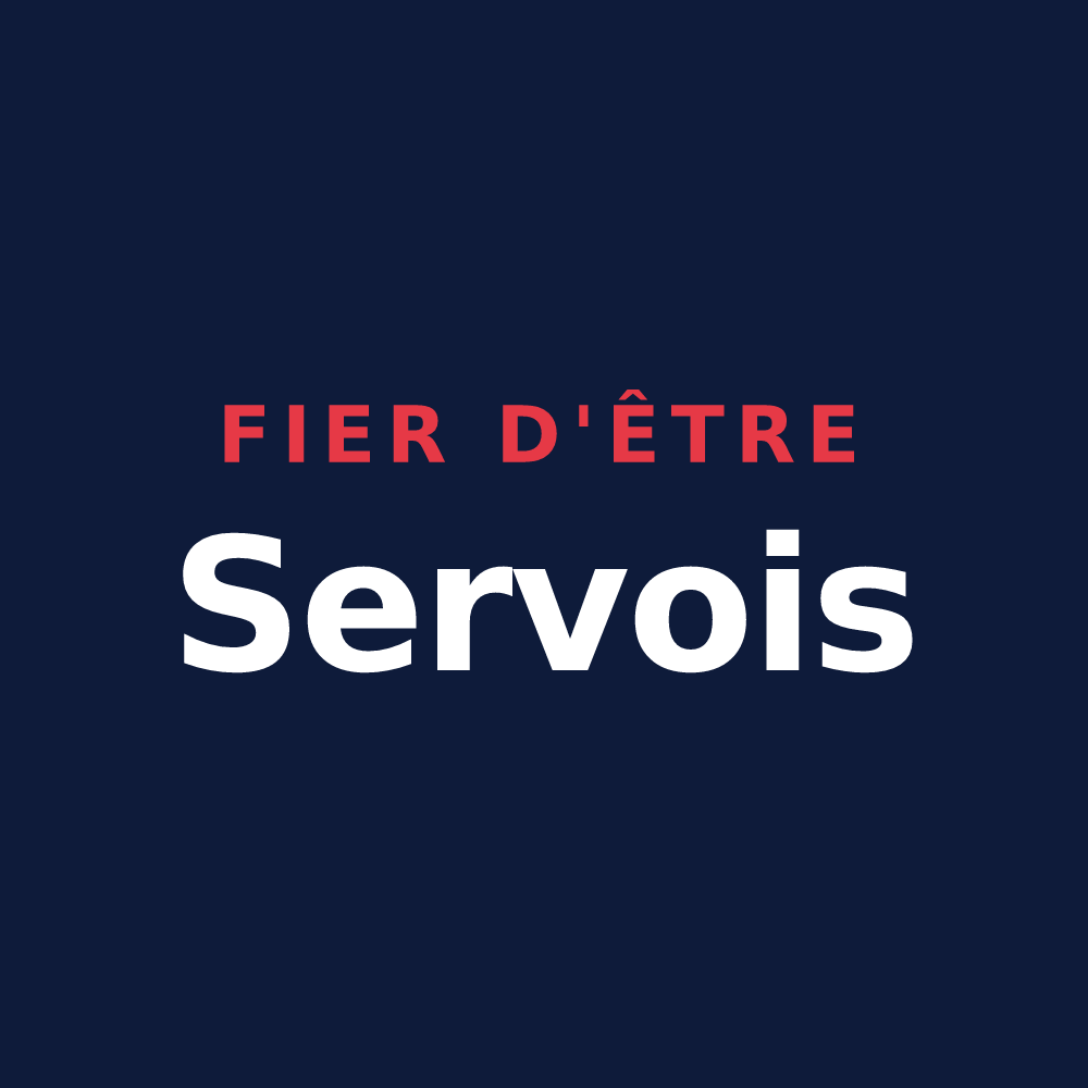 T-shirt « Fier d'être Servois » — design pour Serves-sur-Rhône