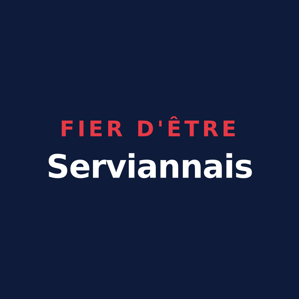T-shirt « Fier d'être Serviannais » — design pour Servian