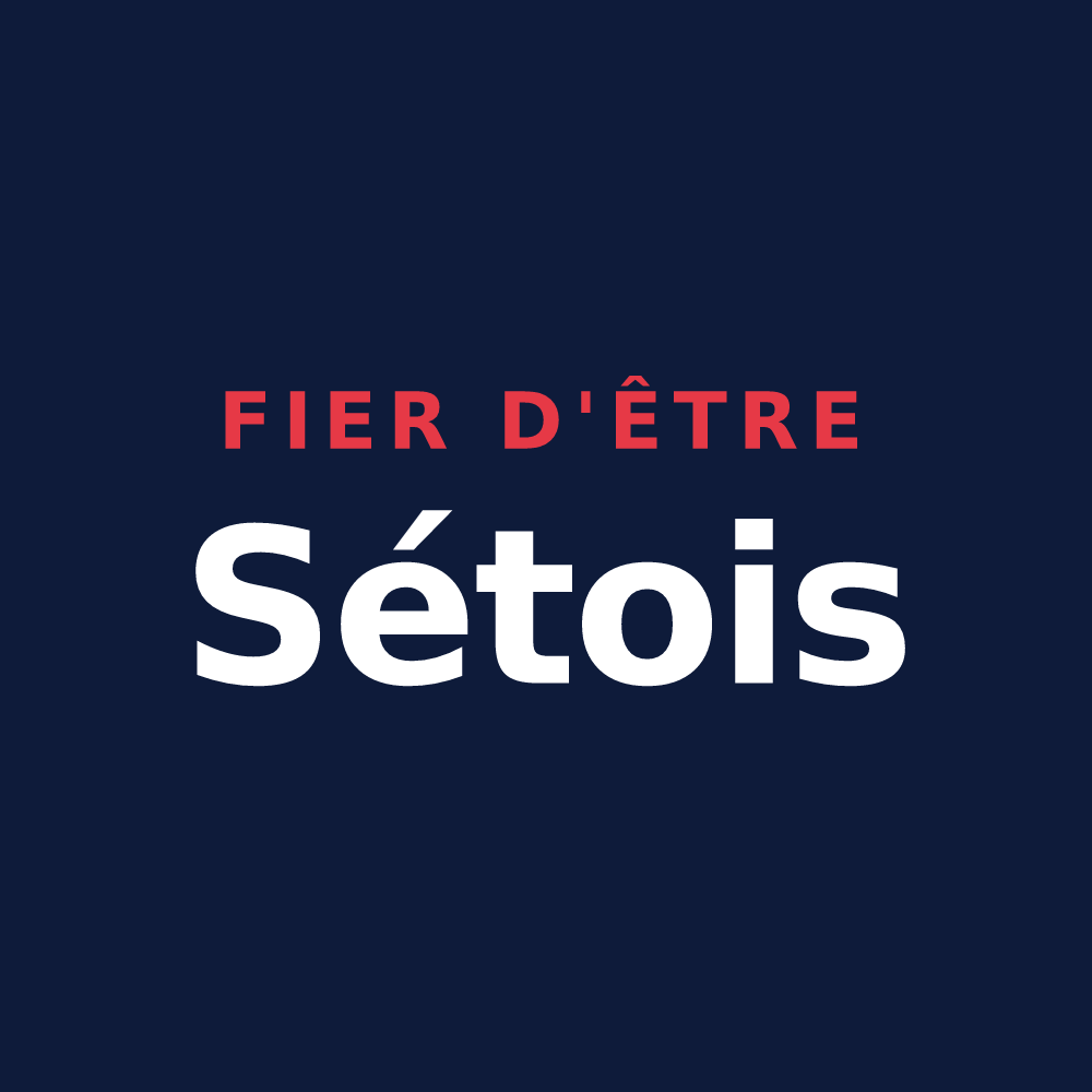 T-shirt « Fier d'être Sétois » — design pour Sète