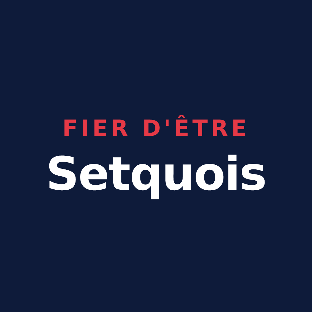 T-shirt « Fier d'être Setquois » — design pour Setques