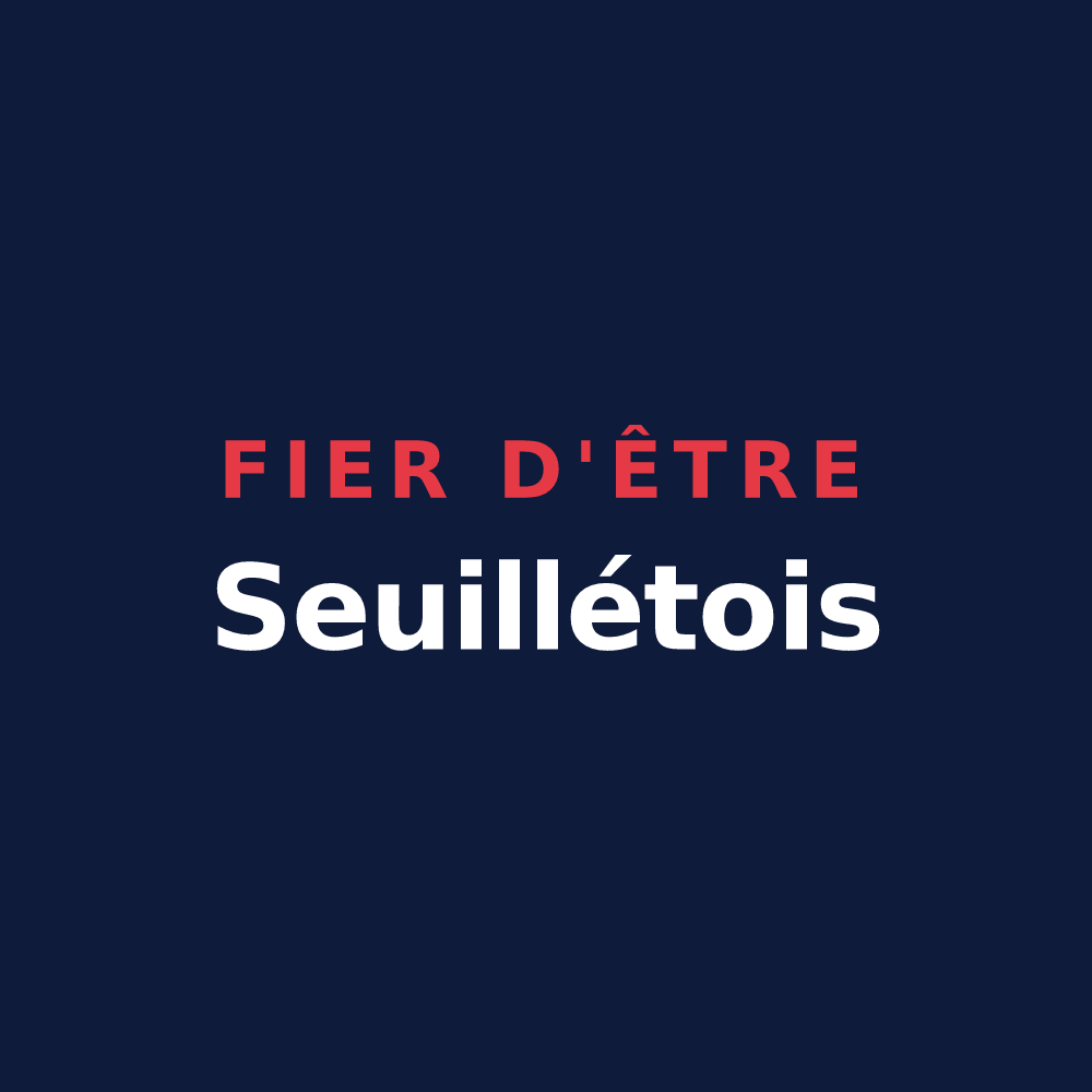 T-shirt « Fier d'être Seuillétois » — design pour Seuillet