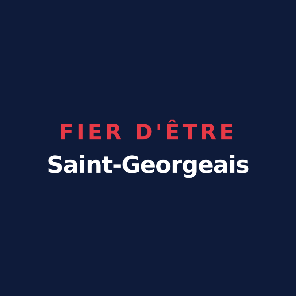 T-shirt « Fier d'être Saint-Georgeais » — design pour Seulline