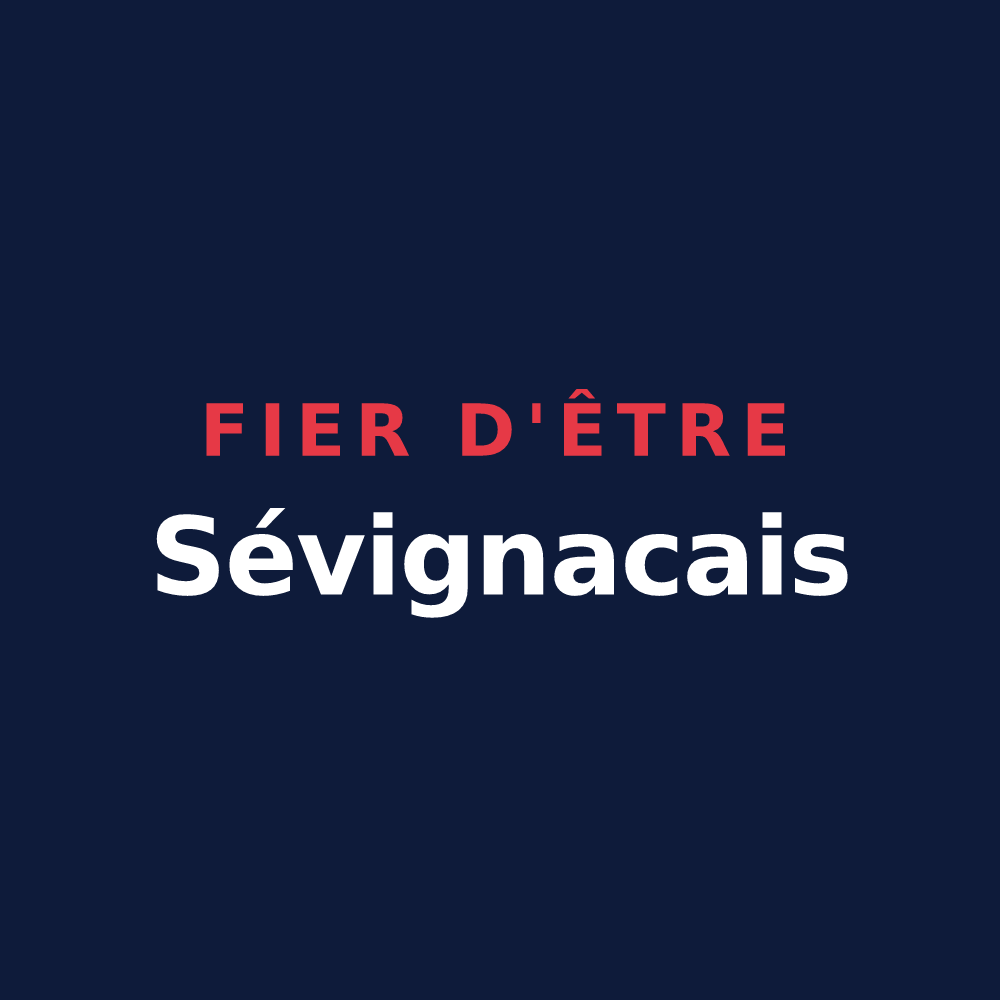 T-shirt « Fier d'être Sévignacais » — design pour Sévignac