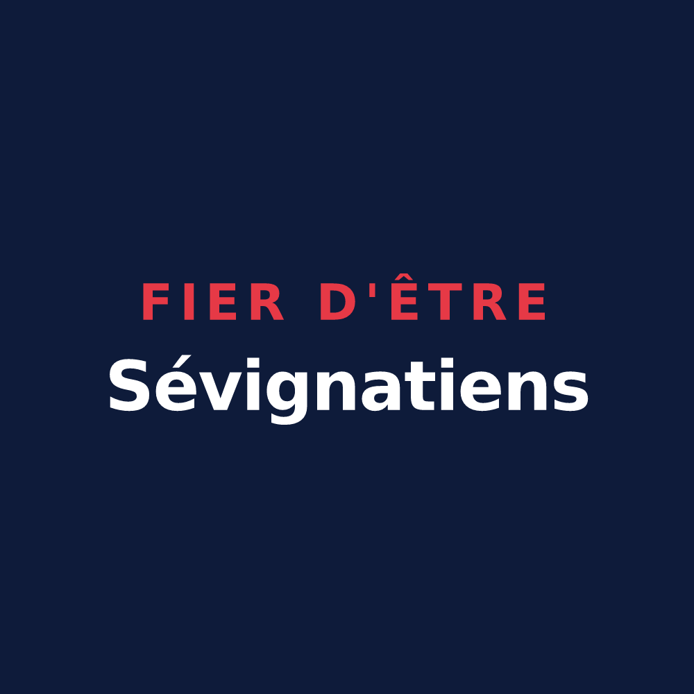T-shirt « Fier d'être Sévignatiens » — design pour Sévigny