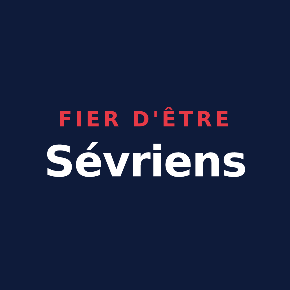 T-shirt « Fier d'être Sévriens » — design pour Sèvres