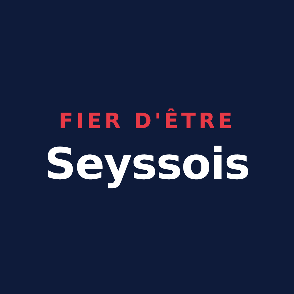 T-shirt « Fier d'être Seyssois » — design pour Seysses-Savès