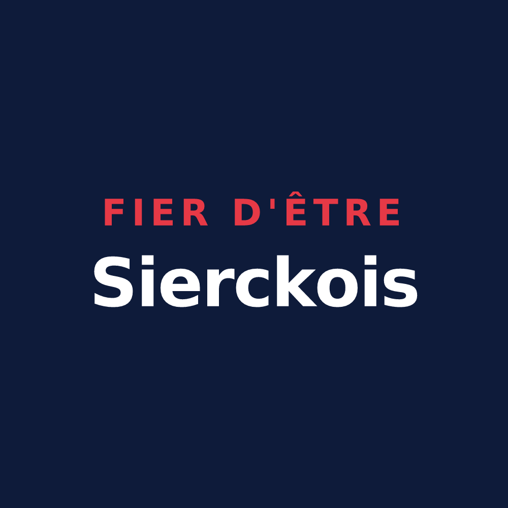 T-shirt « Fier d'être Sierckois » — design pour Sierck-les-Bains