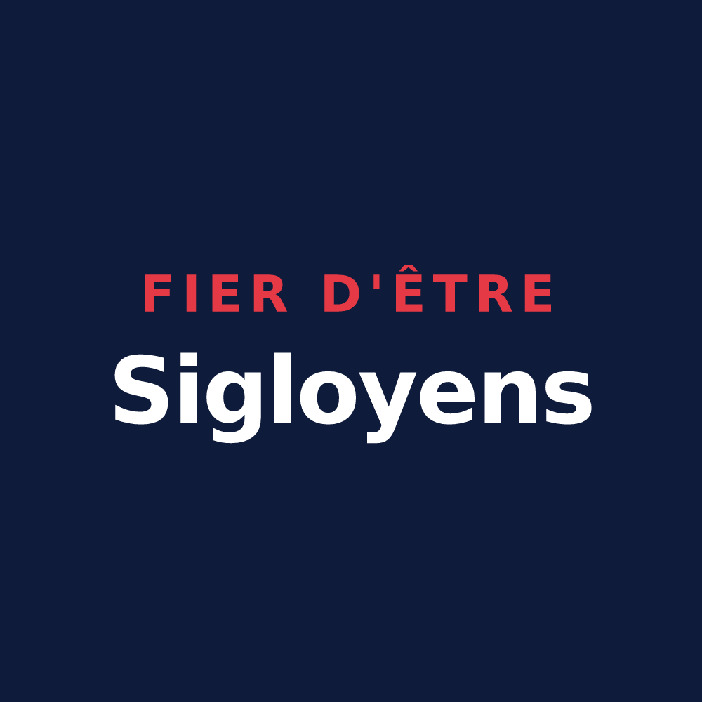 T-shirt « Fier d'être Sigloyens » — design pour Sigloy