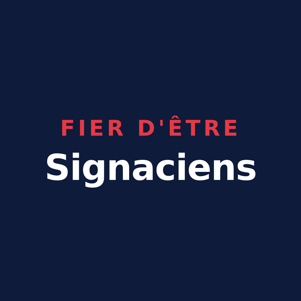 T-shirt « Fier d'être Signaciens » — design pour Signy-Signets