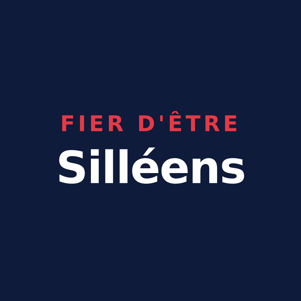 T-shirt « Fier d'être Silléens » — design pour Sillé-le-Guillaume