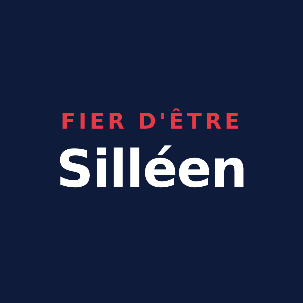 T-shirt « Fier d'être Silléen » — design pour Sillé-le-Philippe