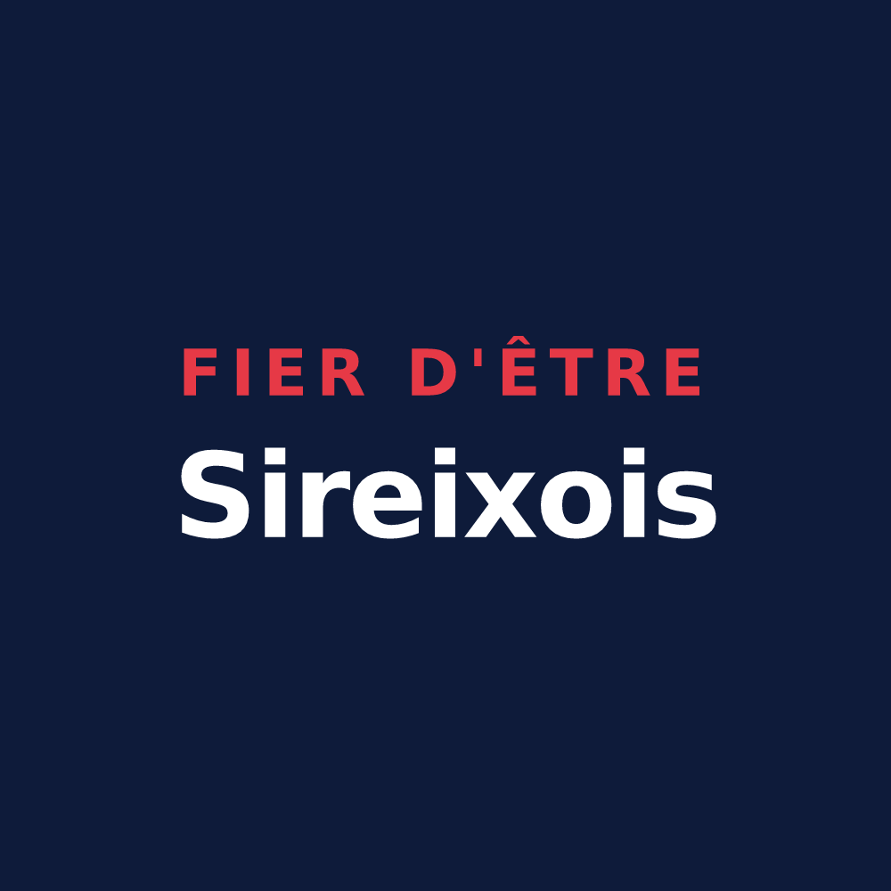 T-shirt « Fier d'être Sireixois » — design pour Sireix