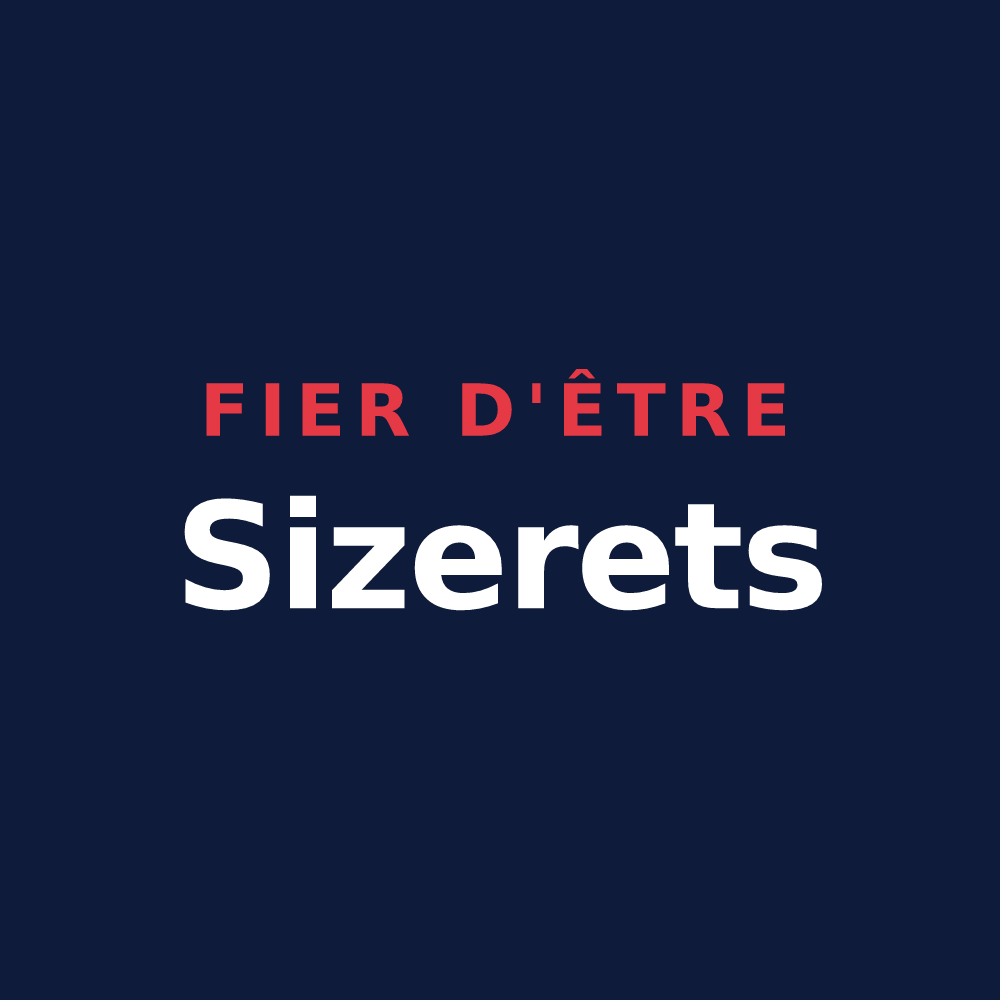 T-shirt « Fier d'être Sizerets » — design pour Sixt-Fer-à-Cheval
