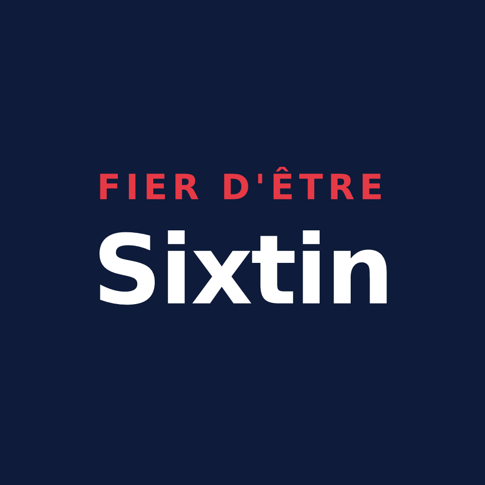 T-shirt « Fier d'être Sixtin » — design pour Sixt-sur-Aff