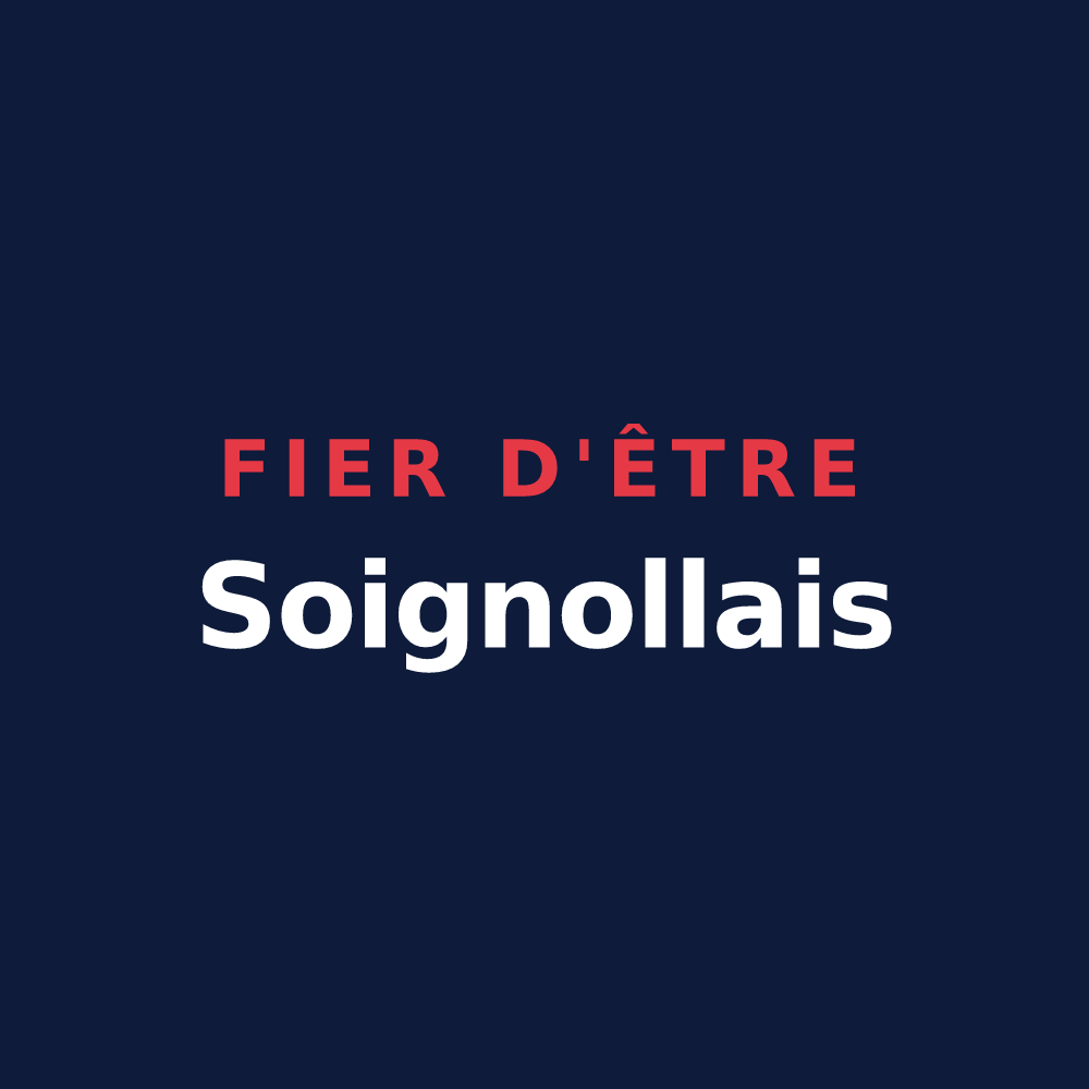 T-shirt « Fier d'être Soignollais » — design pour Soignolles-en-Brie