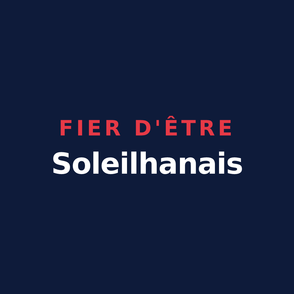 T-shirt « Fier d'être Soleilhanais » — design pour Soleilhas