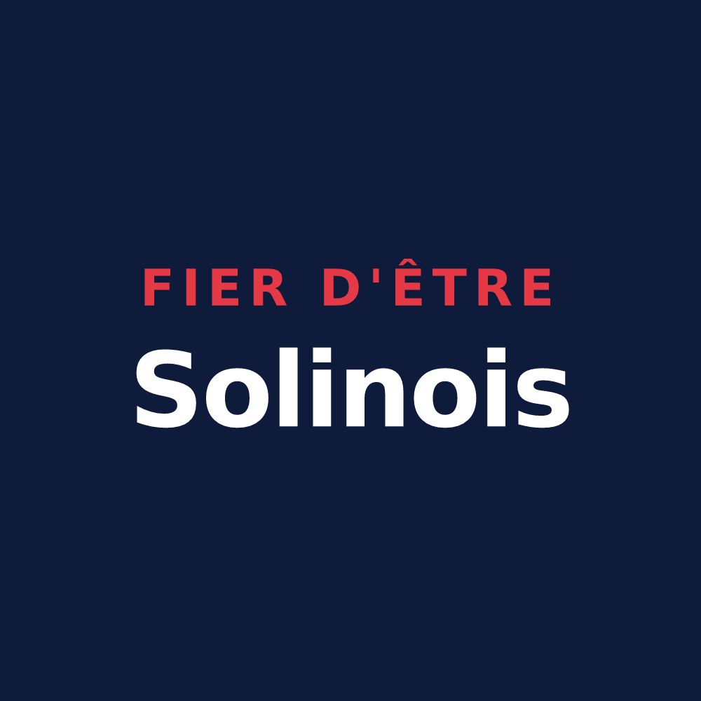 T-shirt « Fier d'être Solinois » — design pour Soligny-les-Étangs