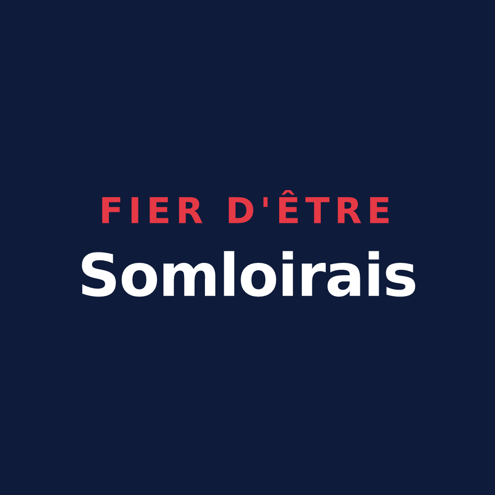 T-shirt « Fier d'être Somloirais » — design pour Somloire