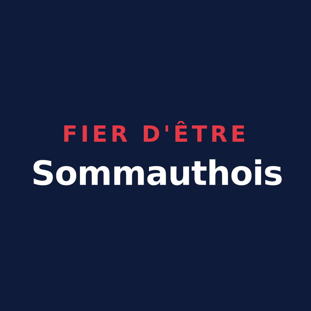 T-shirt « Fier d'être Sommauthois » — design pour Sommauthe