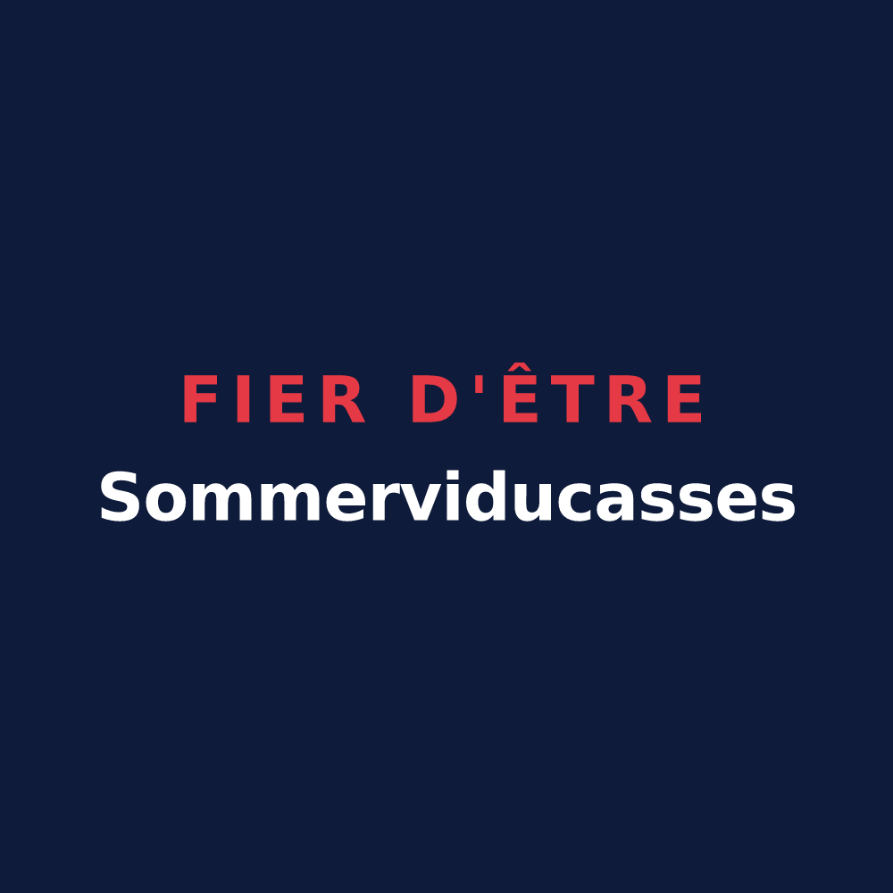 T-shirt « Fier d'être Sommerviducasses » — design pour Sommervieu